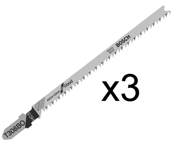 Пилка по дереву Bosch T 308B, 2,2?117 мм, 3 шт.