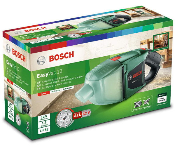 Аккумуляторный пылесос BOSCH EasyVac 12