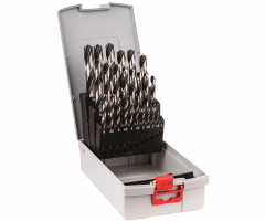 Набор сверл по металлу Bosch HSS PointTeQ ProBox, 1–13 мм, 25 шт.