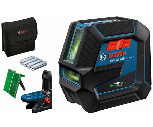 Линейный нивелир BOSCH GCL 2-50 G + RM 10