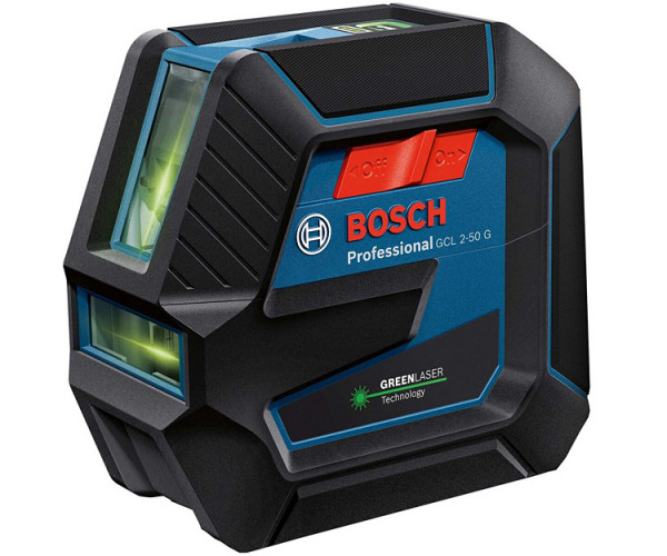 Линейный нивелир BOSCH GCL 2-50 G + RM 10