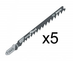 Пилка по дереву Bosch T244D, 4-5,2?100 мм, 5 шт.
