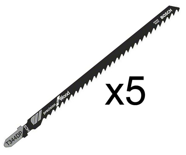 Пилка по дереву Bosch T301 BCP, 2,5?117 мм, 5 шт.