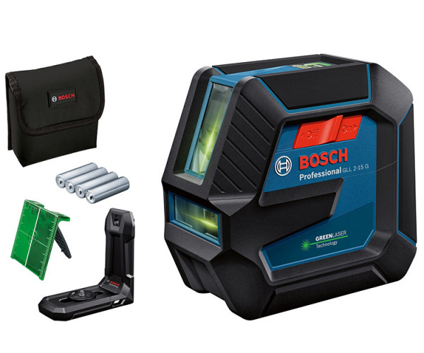 Линейный нивелир BOSCH GLL 2-15 G + LB 10