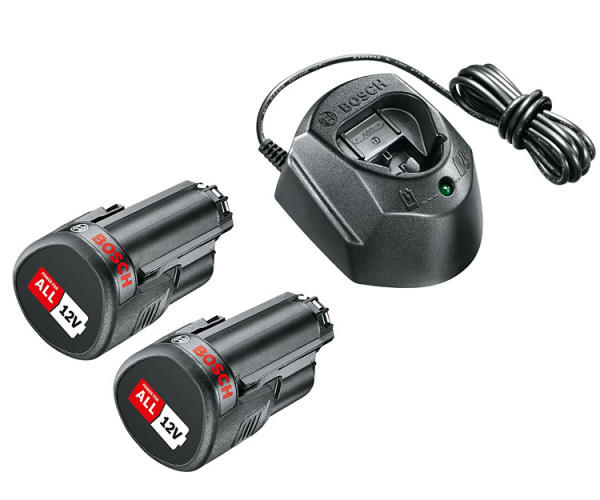 Аккумулятор BOSCH Набор 12 V 2 x 1.5 А ч, GAL 1210 CV