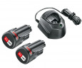 Аккумулятор BOSCH Набор 12 V 2 x 1.5 А ч, GAL 1210 CV