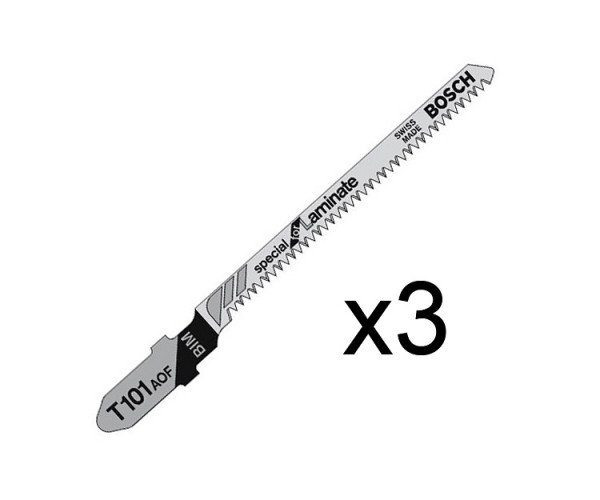 Пилка по ламинату Bosch T 101 AOF, 1,4?83 мм, 3 шт.
