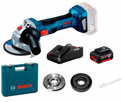Аккумуляторная болгарка BOSCH GWS 180-LI + GBA 18V 4.0Ah