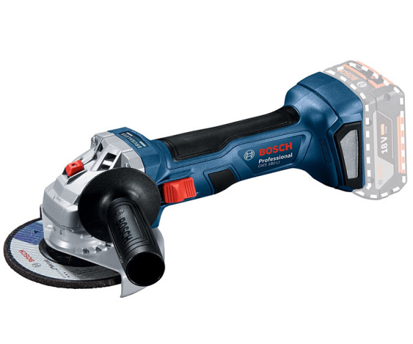 Аккумуляторная болгарка BOSCH GWS 180-LI + GBA 18V 4.0Ah