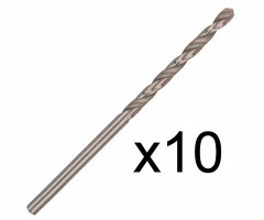Сверло по металлу BOSCH HSS-G, DIN 338, 4,1?43 мм, 10 шт