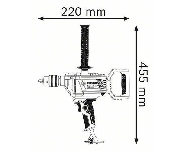 Дрель BOSCH GBM 1600 RE