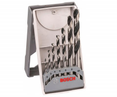 Сверло по металлу Bosch HSS PointTeQ 2–10 мм, Mini-X-Line 7 шт.