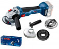 Аккумуляторная болгарка BOSCH GWS 18V-10 Solo