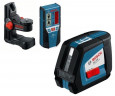 Линейный нивелир BOSCH GLL 2-50 + BM1 + LR2