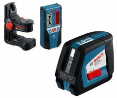 Линейный нивелир BOSCH GLL 2-50 + BM1 + LR2