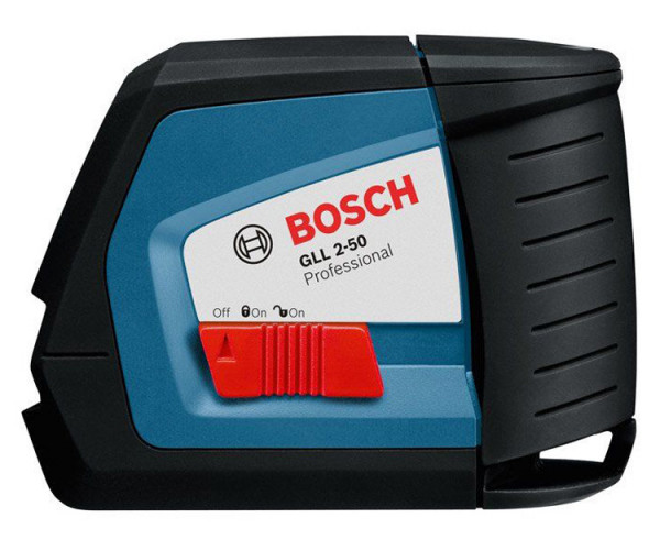 Линейный нивелир BOSCH GLL 2-50 + BM1 + LR2