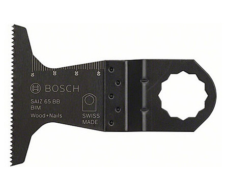 Погружное пильное полотно BOSCH SAIZ 65 BB Wood and Nails