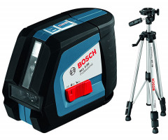 Линейный нивелир BOSCH GLL 2-50 + BT 150