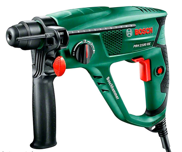 Перфоратор Bosch PBH 2100 RE+ набор буров Promoline-SDS plus (6 шт.)