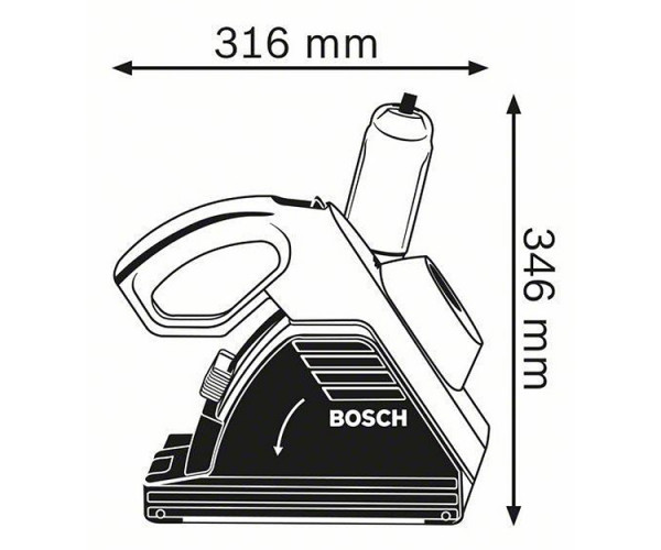 Штроборез BOSCH GNF 35 CA