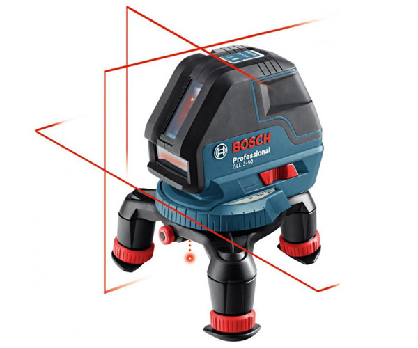 Линейный нивелир BOSCH GLL 3-50 + BM1 + LR2 + L-BOXX