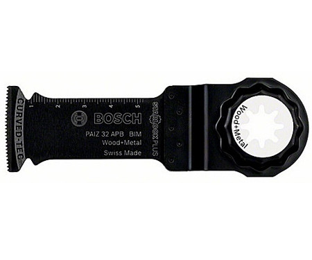 Погружное пильное полотно BOSCH PAIZ 32 APB Wood and Metal, 2608662558
