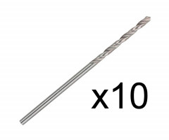 Сверло по металлу BOSCH HSS-G, DIN 338, 5,5 x 57 x 93 мм 10 шт.