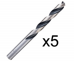 Сверло по металлу BOSCH HSS PointTeQ, 10,9 x 94 мм 5 шт.