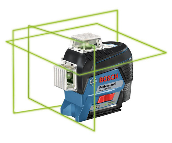 Линейный нивелир BOSCH GLL 3-80 CG + BM 1 + L-Boxx