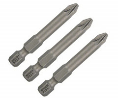 Бита Bosch Extra-Hard, 49 мм PZ2 3 шт.