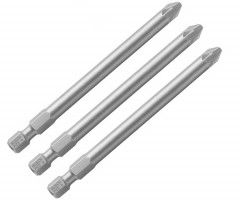 Бита Bosch Extra-Hard, 89 мм PZ2 3 шт.