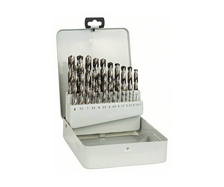 Сверло по металлу BOSCH 1-13 мм (25 шт.), 2607018727