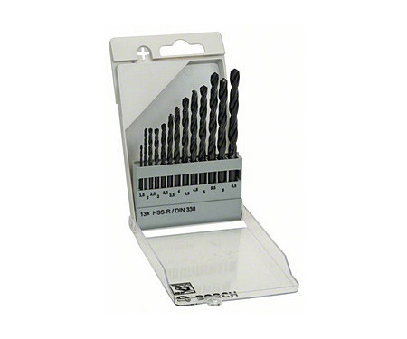 Сверло по металлу BOSCH PROMOLINE 1,5-6,5 мм (13 шт.), 1609200201