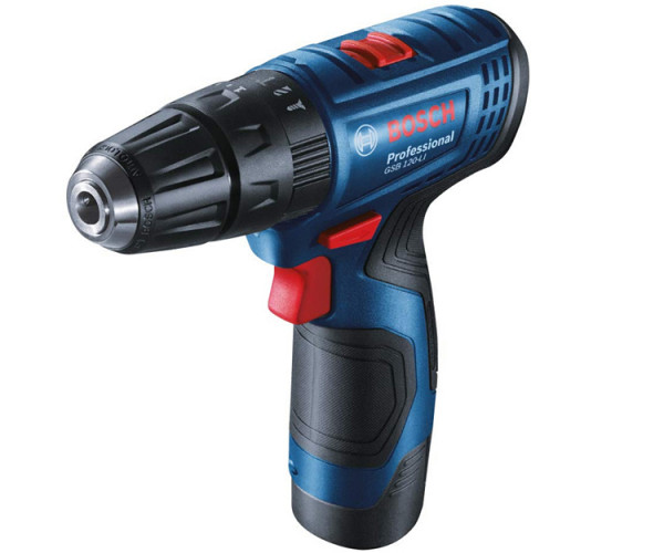 Аккумуляторная дрель-шуруповерт BOSCH GSR 120 LI+GLI 12V-300