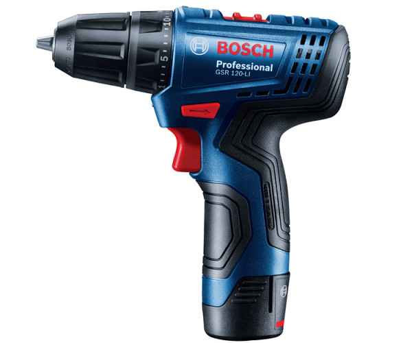 Аккумуляторная дрель-шуруповерт BOSCH GSR 120 LI+GLI 12V-300