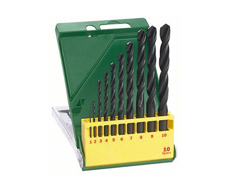 Сверло по металлу BOSCH PROMOLINE 1-10 мм (10 шт.), 2607019442