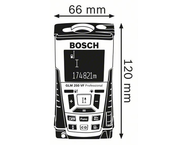 Дальномер BOSCH GLM 250 VF