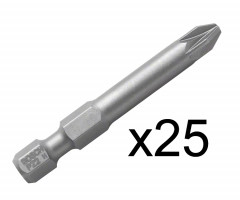 Биты Bosch Extra-Hard, 49 мм PZ2 25 шт.