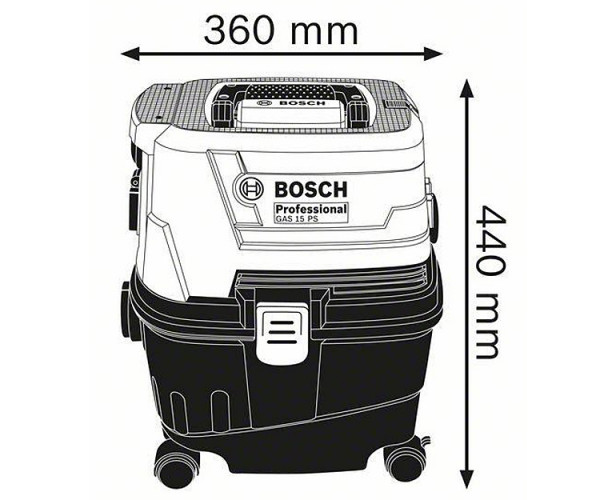 Пылесос BOSCH GAS 15 PS