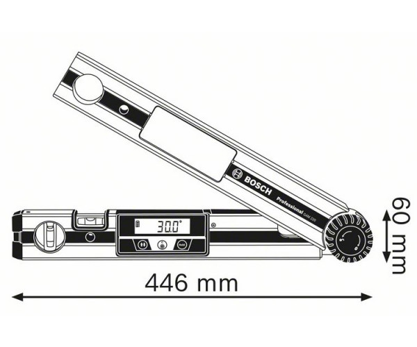 Угломер BOSCH GAM 220 Professional
