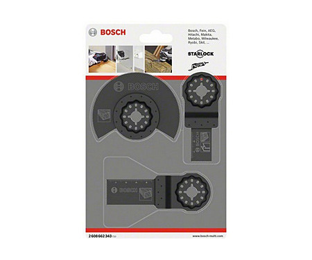 Универсальный набор BOSCH для работ по древесине (3 шт.)