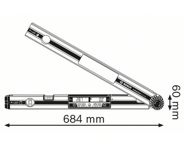 Угломер BOSCH GAM 270 MFL