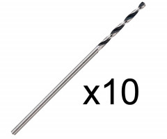 Сверло по металлу BOSCH HSS PointTeQ, 4 x 43 мм 10 шт.