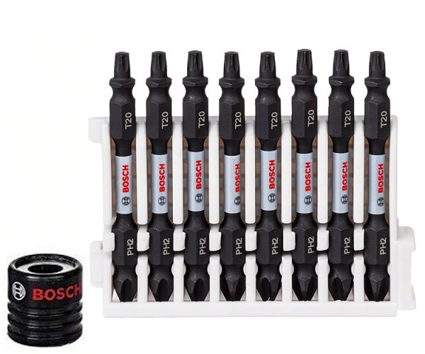 Биты Bosch Impact Control, PH2-Т20, 65 мм 9 шт.