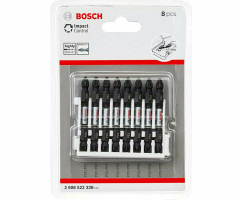 Биты Bosch Impact Control, PZ2 65 мм 8 шт.