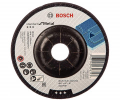 Зачистной круг Bosch Standard for Metal выпуклый 125?6 мм