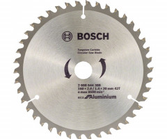 Пильный диск BOSCH Eco for Aluminium 160х20 42T