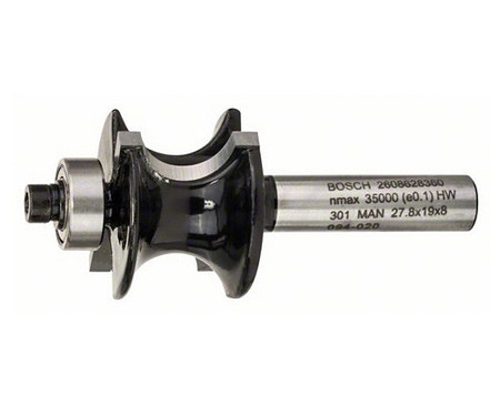 Фреза полукруглая BOSCH 6 / 19 / 8