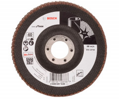 Лепестковый шлифкруг Bosch Best for Inox, X581, 125?22,23 мм, P60