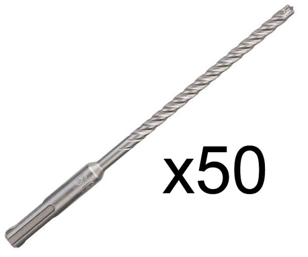 Бур Bosch SDS-Plus-7X 10х100х165 мм, 50 шт.